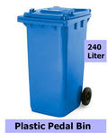Dustbin for Home Office Industrial 240 Liter with wheel