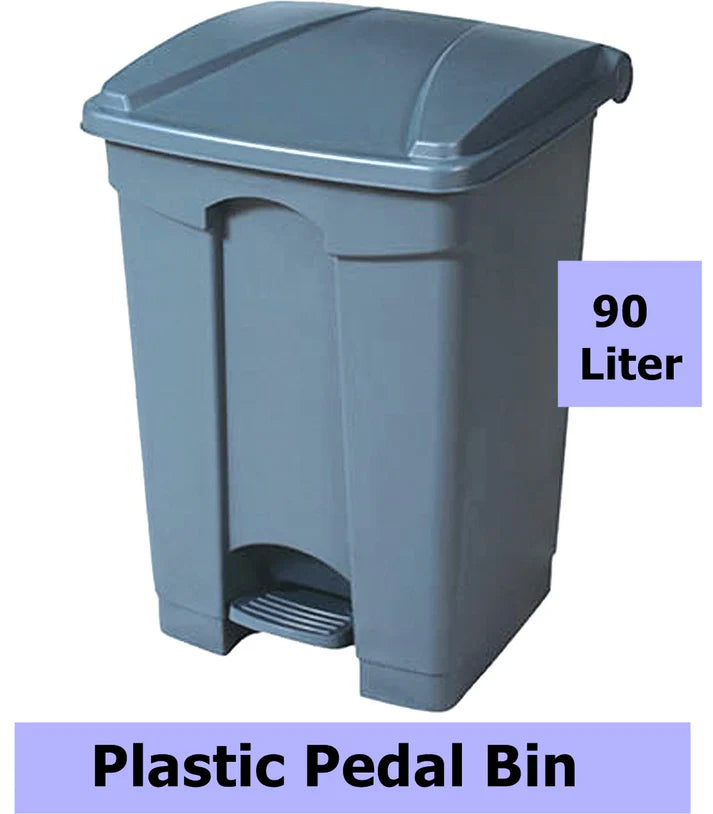 Dustbin for Home Office Industrial Usage 90 Liter with Paddle
