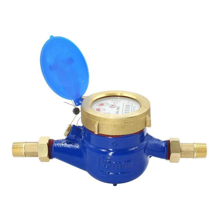 Water Meter Residential Cold Water 3/4" 0.75 Inch